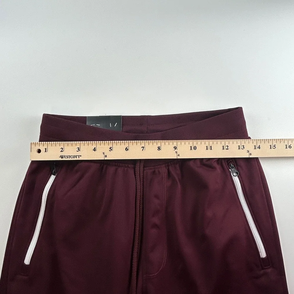 Under Armour Mens S Sportstyle Tricot Joggers Maroon Burgundy Pants NEW